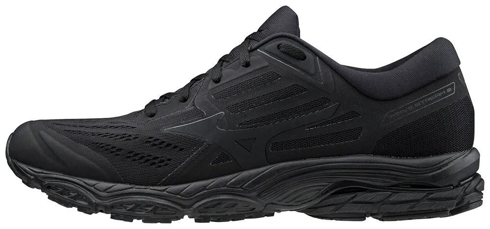 Mizuno Wave Stream 2 Mens Running Shoes Black