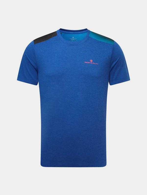 Ronhill Mens Life S/S Tee Blue