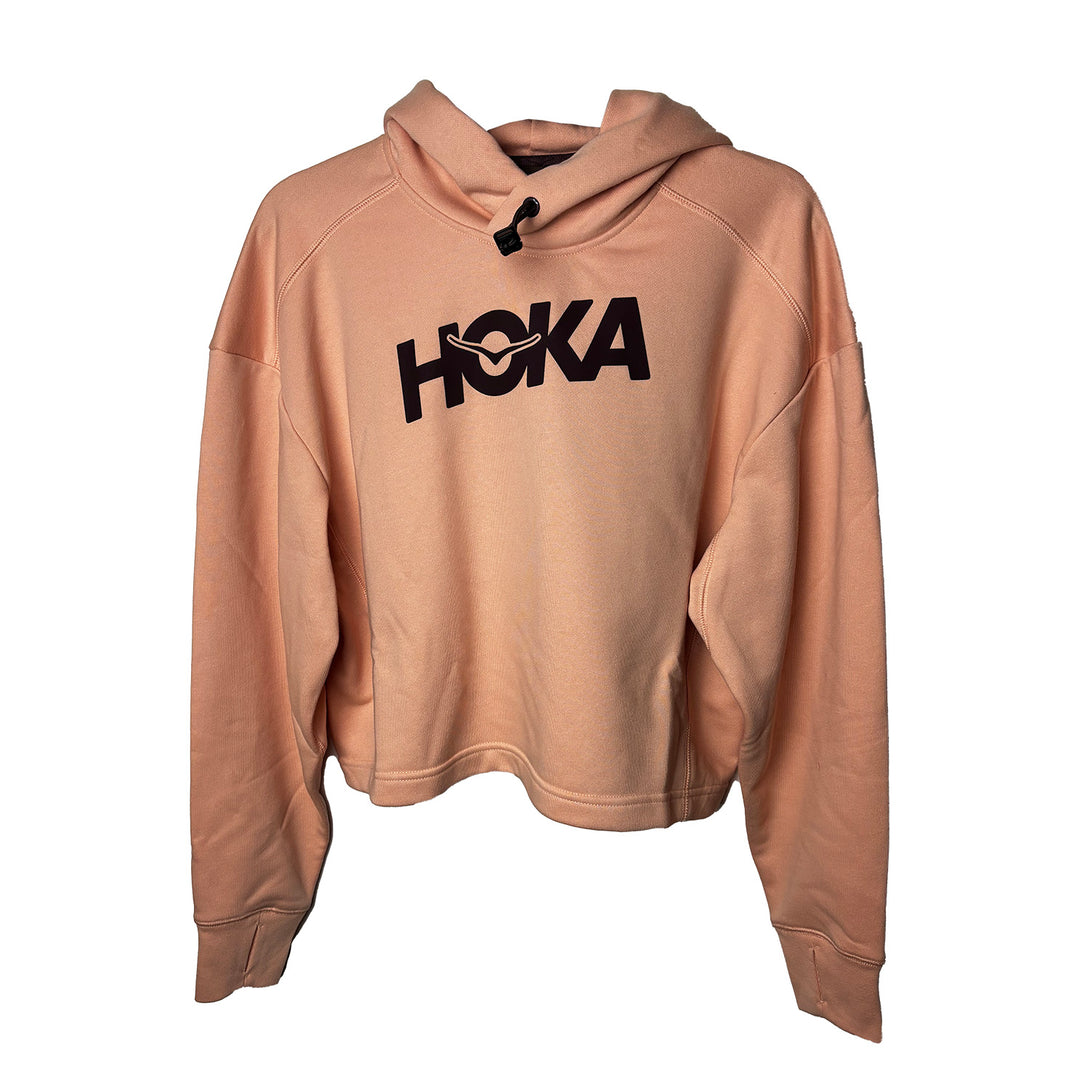 HOKA Womens Pullover Logo Hoodie