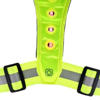 Six Peaks LED Reflective Vest with Phone Holder