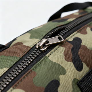 Bagbase Camo Barrel Bag