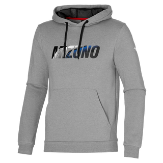 Mizuno Mens Hoodie - Grey