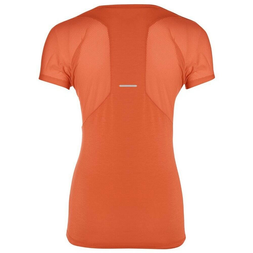 Asics V-Neck Womens T-Shirt - Orange