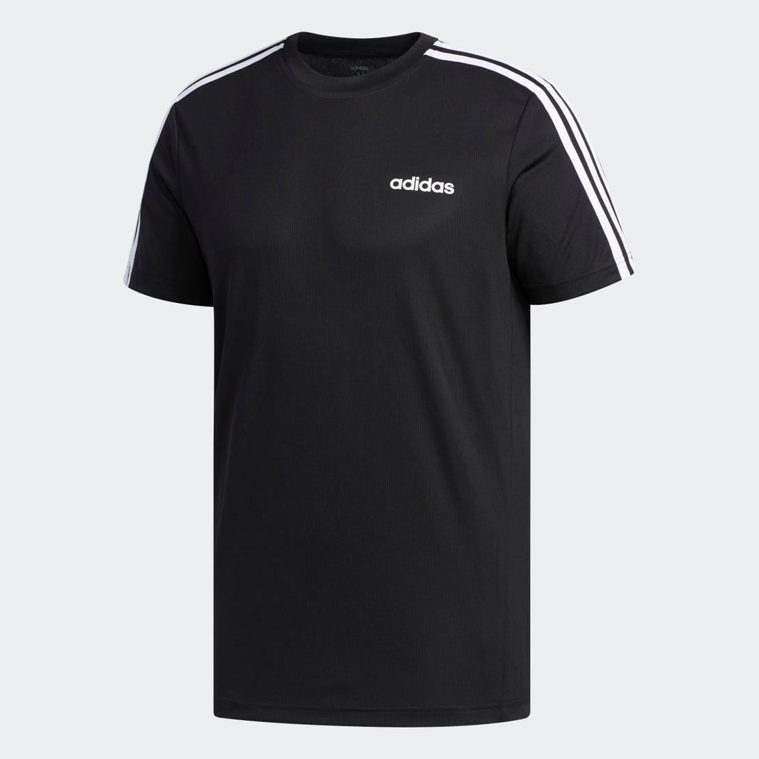 Adidas Mens Designed 2 Move 3-Stripes T-Shirt