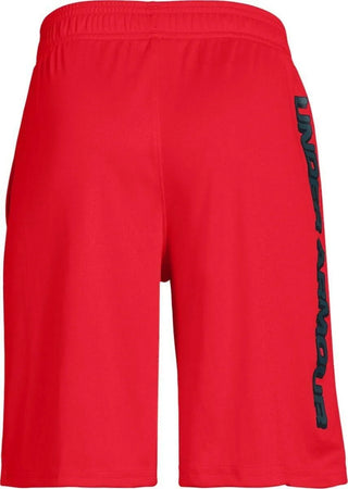Under Armour Prototype Wordmark Shorts Red Kids