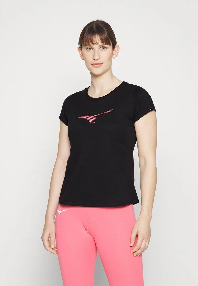 Mizuno Womens Impulse Core Logo Tee