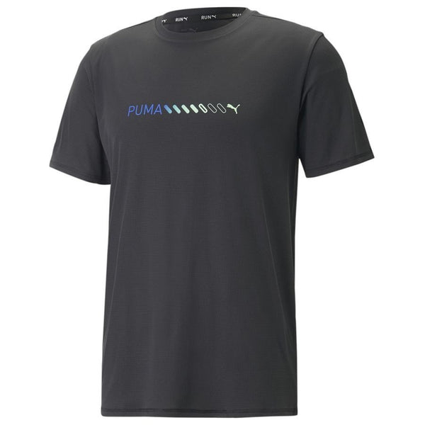 Puma Mens Run Favourite Logo T-Shirt