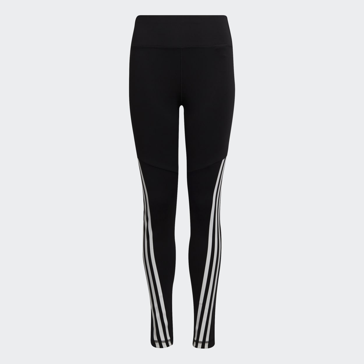 adidas Girls Optime Aeroready Training 3 Stripes Tights Moti Running