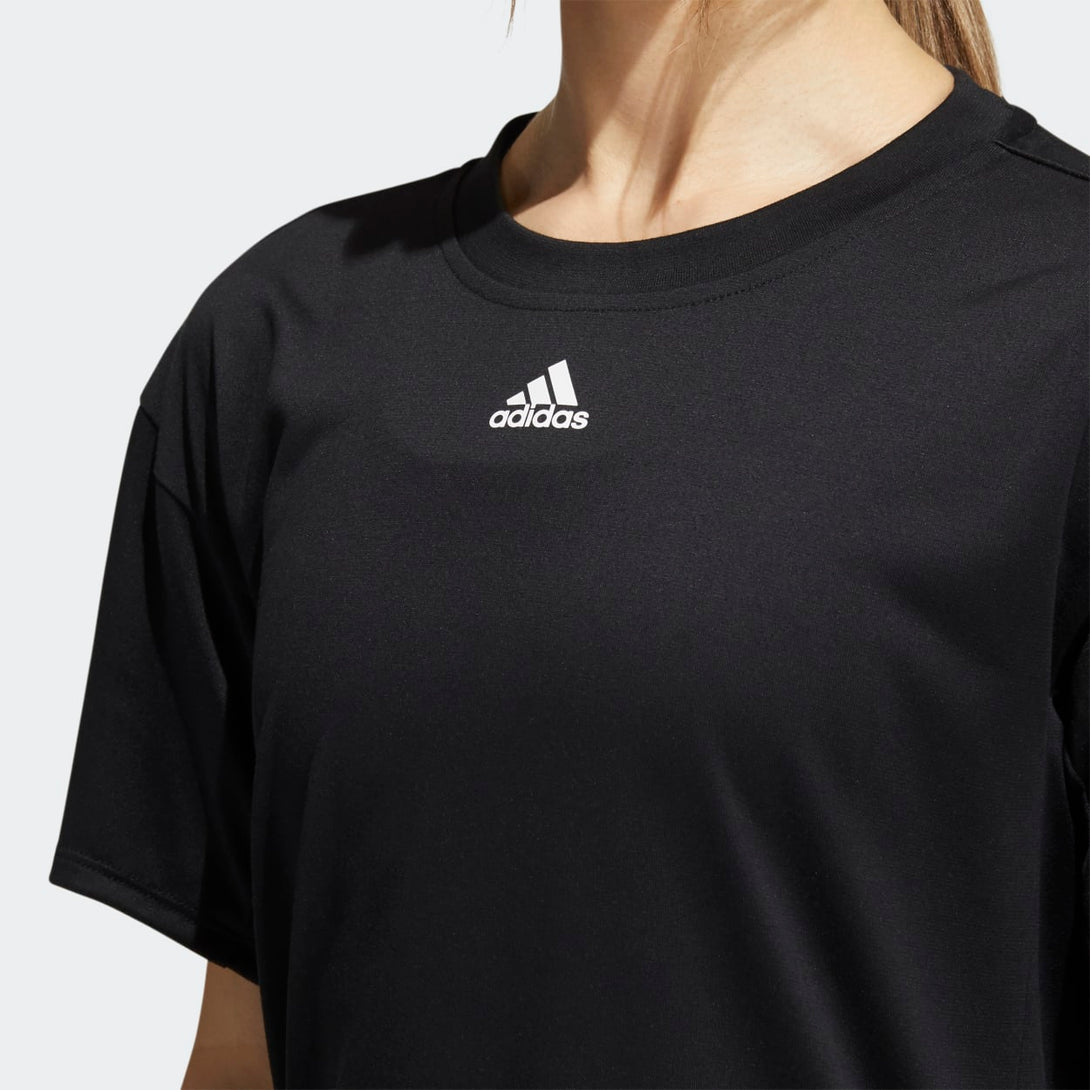 Adidas Womens Training 3-Stripes Aeroready T-Shirt